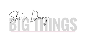 She's Doing Big Things - LOGO